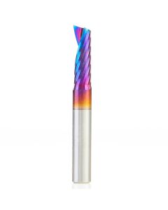 Amana Tool 51404-K 1/4" Solid Carbide Up-Cut CNC Spektra Extreme Tool Life Coated Spiral 'O' Flute Plastic Cutting Router Bit