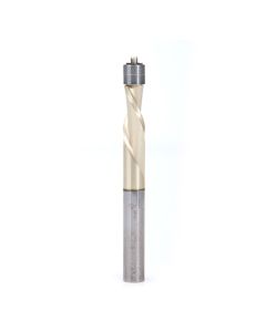 Amana Tool 51430-Z, 1/4" x 1/4" x 2-1/2" 2FL SC ZrN Aluminum Laminate Trim Router Bit