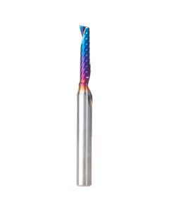 Amana Tool 51442-K Spektra 1FL 3/16"D x 1/4"SHK Up-Cut Spiral O PLSTC Cutting Router Bit