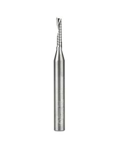 Amana Tool 51445 1/8" Solid Carbide CNC Spiral 'O' Flute Long Up-Cut Router Bit