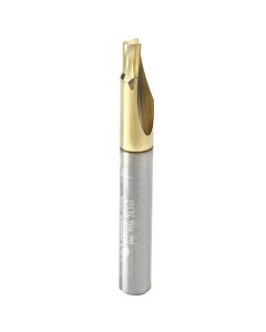 Amana Tool 51452 1/4" Solid Carbide Up-Cut ZrN Coated Router Bit
