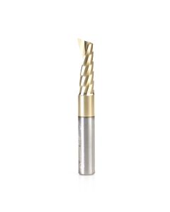 Amana Tool 51498-Z 1FL 8 mm D x 8 mm SHK Up-Cut Spiral O ZRN ALUMN Cutting Router Bit