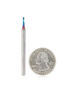 Amana Tool 51515-K Spektra 1/16" Solid Carbide Spiral 'O' Flute Down-Cut Router Bit