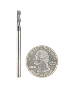 Amana Tool 51610 3mm Metric Solid Carbide CNC Long Up-Cut Router Bit