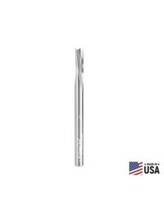 Amana Tool 51736, 6mm x 6mm x 75mm 3FL SC Down-Cut Spiral Router Bit