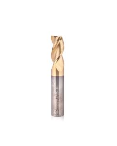 Amana Tool 51869-Z, 1/2" x 1/2" x 3" 3FL SC ZrN Square End Spiral Aluminum Router Bit