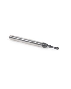 Amana Tool 51910, 1/16" x 1/8" x 2-1/2" 2FL SC AlTiN Ball Nose End Mill
