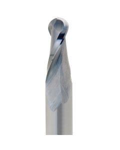 Onsrud Cutter 52-280B 1/4" Solid Carbide 2 Upcut Spiral Flute Ball Nose Router Bit