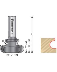 Finger Grip Router Bits, Type 1