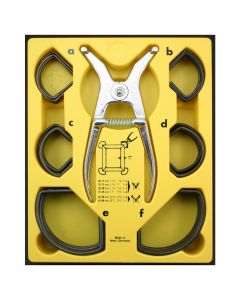 Robert Larson 560-3190 Miter Clamp Kit with Mitre Rings A-F