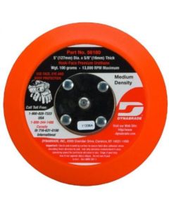 Dynabrade 56180 5" Hook-Face Non-Vacuum Random Orbital Sanding Pad