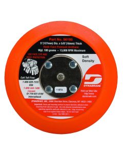 Dynabrade 56195 5" Hook-Face Non-Vacuum Random Orbital Sanding Pad