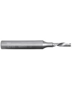 Vortex Tool 5710, 1/8" x 1/2" SE O Flute Downcut Right Hand Router Bit