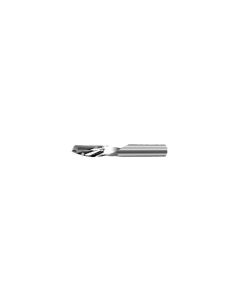 Vortex Tool 5710L, 1/8" x 1/2" SE O Flute Downcut Left Hand Router Bit