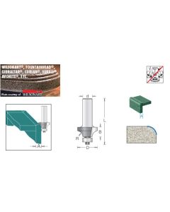 Corner Rounding w/Ultra-Glide Bearing Router Bits