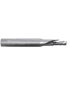 Vortex Tool 5718, 3/16" x 3/8" SE O Flute Downcut Right Hand Router Bit
