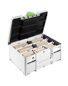 Festool 576792 DS/XL D12/D14 128 BU Domino XL Beech Wood Tenon Assortment Systainer