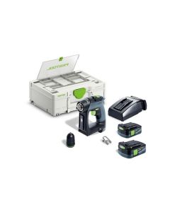 Festool 576868 CXS 12 2.5-Plus 12V Cordless Drill Kit