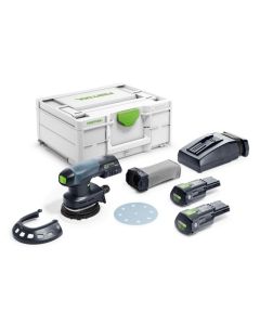 Festool 577696 ETSC 125 3.0 I-Plus 18V 5" Sander & Battery Kit