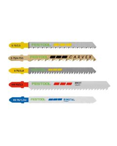 Festool 578071 Jigsaw Blade Set STS-Sort/21 W/P/M