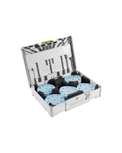 Festool 578193, 5" Granat Abrasives Assortment Set with Systainer
