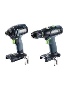 Festool 578829, TID 18 Basic-Set T18 Impact Driver & Drill Set