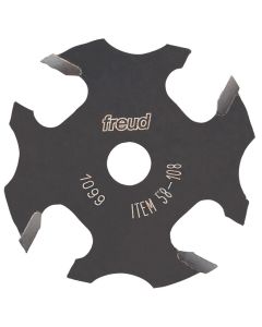 Freud 58-108 1/8" Slot Carbide Tipped Four Wing Slotting Cutter