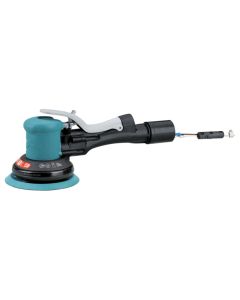 Dynabrade 58600, Central Vacuum Dual-Grip Random Orbital Sander for ESD, 6" Dia.
