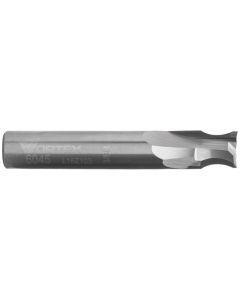 Vortex Tool 6045, 1/2" Dia x 3/8" Radius DE Upcut Right Hand Edge Rounding Bit