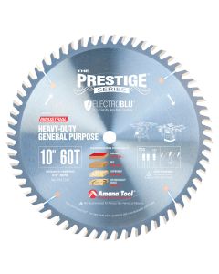 Amana Tool 610601C 10" Prestige Carbide Tipped Heavy Duty General Purpose Saw Blade