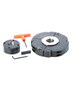 Amana Tool 61356 6-5/16" Insert Carbide Adjustable Groove and Rabbet Shaper Cutter with Scorer