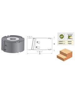 Insert Rabbeting Cutter