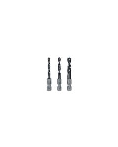 Fein 63111051010, 3-Piece Vario Twist Drill Set