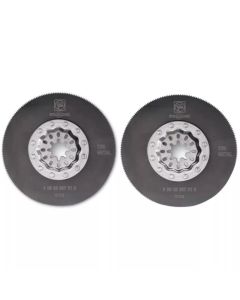 Fein 63502097220, 3-11/32" SL Round HSS Saw Blade, 2/Pack