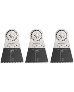 Fein 63502208270, 2-1/2" SLP E-Cut Precision Bimetal Wood Saw Blade, 3 Pack