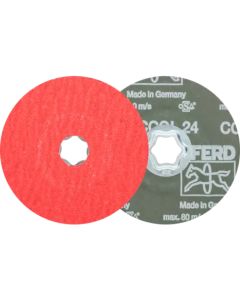 Pferd 64193002, Combiclick 40725 4-1/2" 24G Fiber Disc, 25/Box