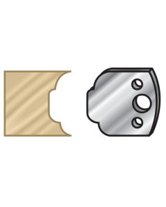 Amana Tool 64F023 40mm Pair of Steel Insert Knife