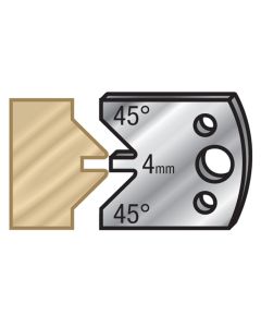 Amana Tool 64F071 40mm Pair of Steel Insert Knife