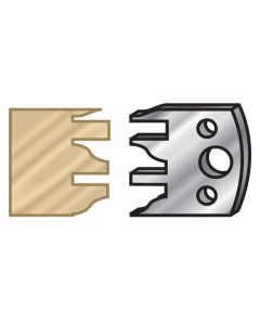 Amana Tool 64F124 40mm Pair of Steel Insert Knife