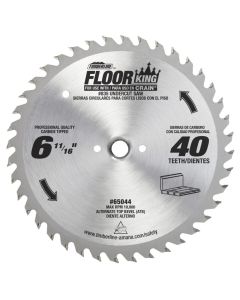 Timberline 65044, 6-1/2" x 12.2mm x 40T CT Crain #836 Circular Saw Blade