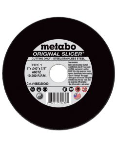 Metabo 655339000 6" Type 1 A60TZ Original Slicer