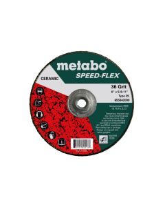 Metabo 655842000 6" Ceramic 36G T29 Fiber Disc