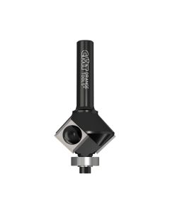 CMT Tools 659.046.11, 1-9/64" x 5/16" x 1/4" Chamfer Router Bit with Insert Knives