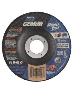 Norton 66252842026 4-1/2" x 0.045" x 7/8" T27/42 Gemini RC Cut-Off Disc
