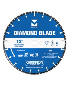 Mercer 680120, 12" Multi-Purpose Diamond Blade for Metal