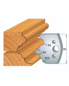 CMT Tools 690.520, 5/32" x 1-31/32" Pair of Profile Knives for Insert Shaper