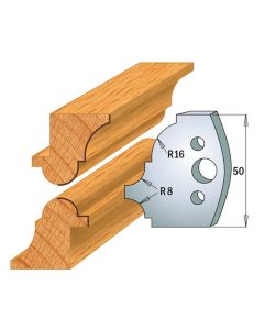 CMT Tools 690.541, 5/32" x 1-31/32" Pair of Profile Knives for Insert Shaper
