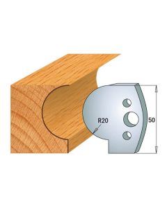 CMT Tools 690.562, 5/32" x 1-31/32" Pair of Profile Knives for Insert Shaper
