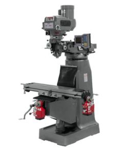 JET 690008 JTM-4VS Mill with X Powerfeed and Y Powerfeed Installed