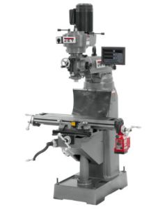 JET 691174 JVM-836-1 Milling Machine with Newall DP700 2-Axis DRO & X-Axis Powerfeed